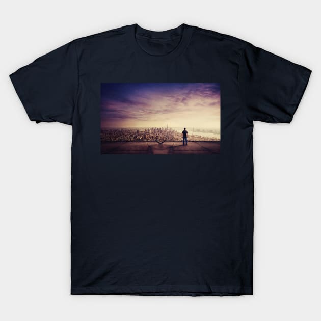 rooftop T-Shirt by 1STunningArt